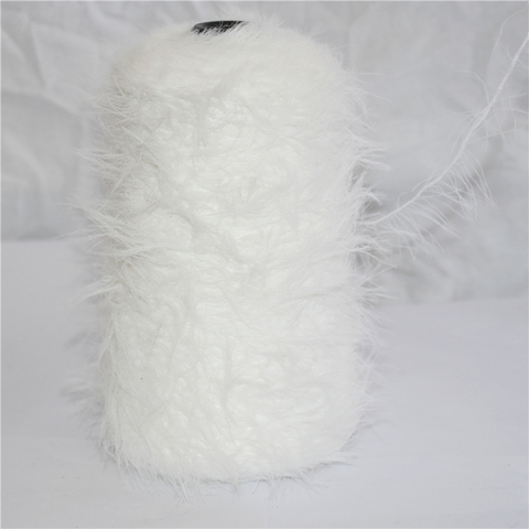 Fil de laine Long en fourrure floquée de vison, 500g, pour tricot à la main, doux au crochet, pour fil d'automne ► Photo 1/6