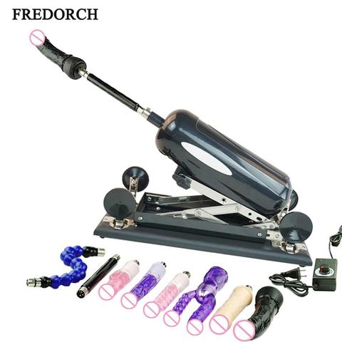 FREDORCH version mise à jour sexe mitrailleuse avec grand gode, Machines à sexe automatique pour les femmes, Machine d'amour avec 8 accessoires ► Photo 1/6