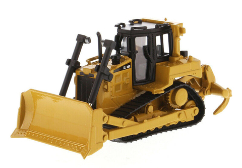 Véhicule de Construction de bulldozer de tracteur de Type piste D6R moulé sous pression en Stock modèle de jouet de voiture DM 1/64 alliage 85607 à collectionner pour ventilateurs ► Photo 1/5