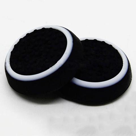 4 pièces contrôleur pouce Silicone bâton poignée capuchon couverture pour PS4 PS3 XBOX ONE mince manette casquette ► Photo 1/6