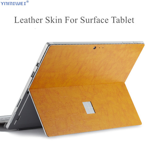 Autocollant de protection en cuir pour tablette Microsoft Surface Pro 4 5 6 7, housse pour ordinateur portable ► Photo 1/6