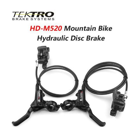 TEKTRO HD-M520 HD-M350 frein à disque hydraulique vélo de montagne freins avant/arrière 800/1400/1500mm vtt freins de vélo pliables pièces ► Photo 1/6
