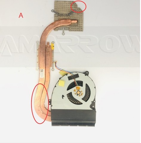 Ventilateur avec dissipateur thermique, pour Asus FX50 FX50J X550VX X550V X550JD K550J A550J ► Photo 1/1