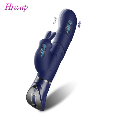 Lapin vibrateur point G, jouet sexuel pour femmes adultes, 9 Modes de Vibration, étanche, clitoris personnel ► Photo 1/6