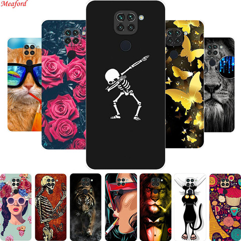 Coque souple en Silicone pour Xiaomi, compatible modèles Redmi Note 9 Pro, 9s, 10x4G ► Photo 1/6