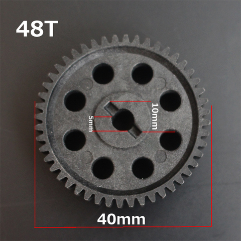 Accessoires de voiture RC professionnels HSP 11188 Diff, engrenage principal 48T, pièces de rechange pour modèle RC 1:10, mise à niveau, pièces à monter soi-même ► Photo 1/1