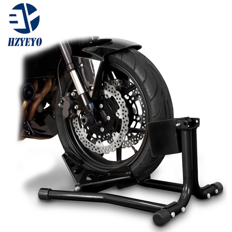 HZYEYO Moto avant pneu pneu cale de roue support autobloquant convient à la plupart des pneus 15 