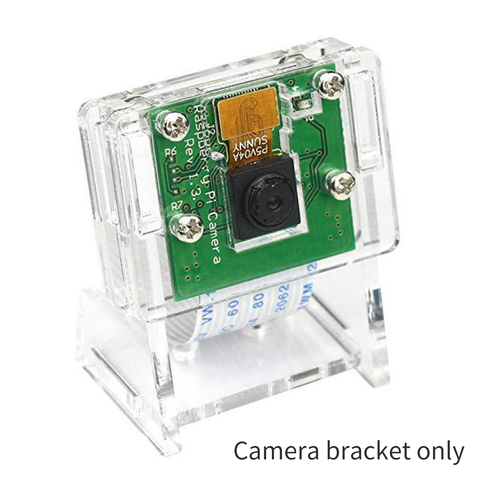 Mini Webcam support Transparent Durable facile à installer anti-rayures accueil support de caméra d'ordinateur antidérapant pour framboise Pi zéro ► Photo 1/3