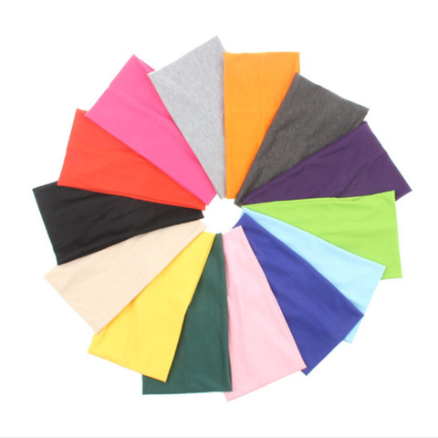 Femmes double couche coton bandeau serre-tête bandeau sport turban H004 ► Photo 1/6