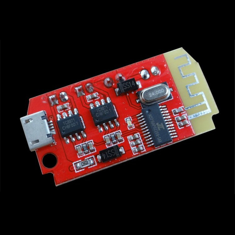 CT14 Mini carte amplificateur Audio numérique cc 3.7-5 V, modifié 5W + 5W classe F bricolage Bluetooth haut-parleur Module de musique sonore pour Micro USB ► Photo 1/5