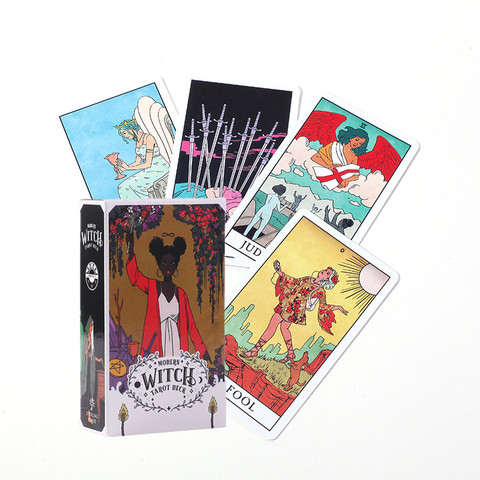 Cartes de Table de Tarot moderne, guide de la sorcière, jeu de Table, Divination du destin magique ► Photo 1/6