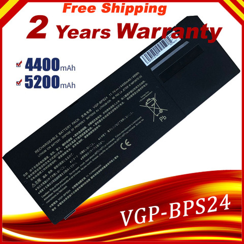 Batterie pour ordinateur portable Sony VGP-BPS24 VGP-BPL24 BPS24 VGP pour VAIO SA/SB/SC/SD/SE VPCSA/VPCSB/VPCSC/VPCSD/VPCSE ► Photo 1/1