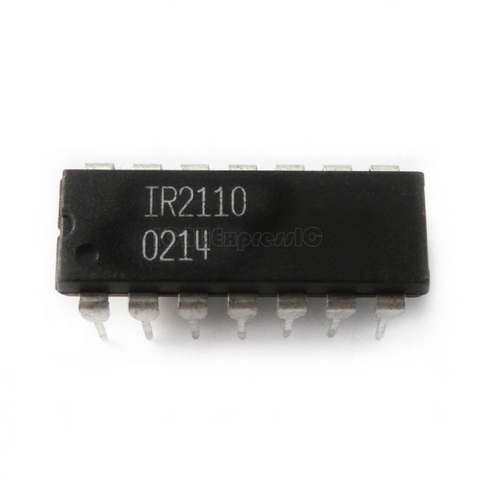 1 pièces/lot IR2110 IR2110PBF DIP-14 MOSFET /IGBT pilote puce haute basse 100% nouveau original en Stock ► Photo 1/1