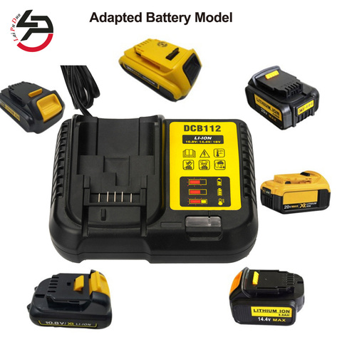 Chargeur de batterie Li-Ion pour Dewalt, 10.8V 12V 14.4V 18V Dcb101 Dcb140 Dcb105 DCB112, bonne qualité ► Photo 1/6