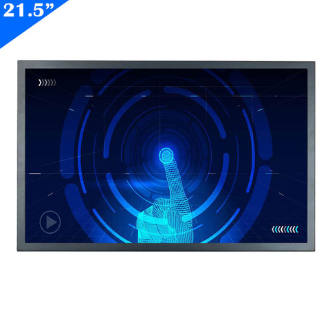 ZHIXIANDA 21.5 pouces grand écran FHD 1920x1080 avec HDMI VGA USB entrée industrielle cadre ouvert moniteur tactile ► Photo 1/6