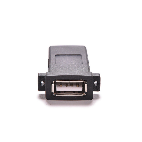 Prise de plaque murale Standard USB 2.0 femelle coupleur cordon connecteur JETTING USB femelle à femelle adaptateur de montage sur panneau ► Photo 1/6