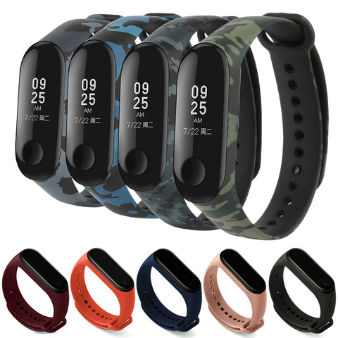 Bracelet de rechange, en Silicone, pour Xiaomi Mi Band 4 3 ► Photo 1/6