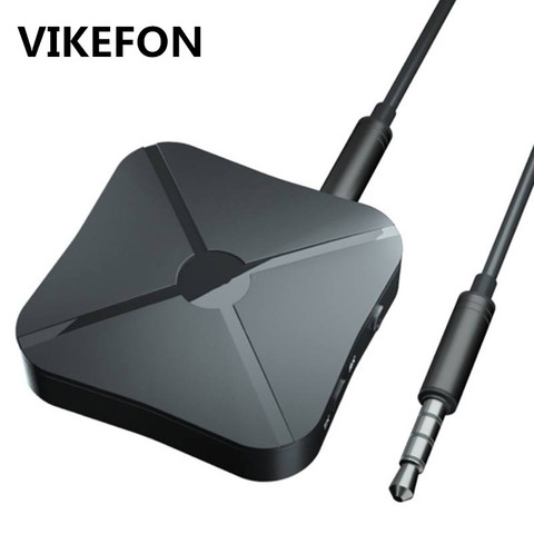 VIKEFON Bluetooth 4.2 transmetteur récepteur audio 2in1 TV De Voiture récepteur de musique 3.5mm AUX RCA adaptateur sans fil Pour haut-parleur écouteur ► Photo 1/1