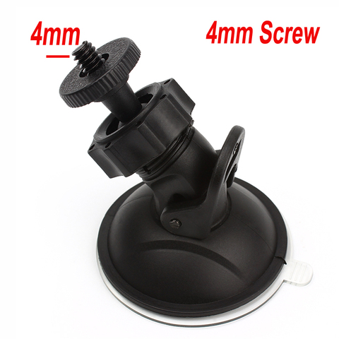 Support à ventouse pour GPS DVR, 4mm, tête à vis pour pare-brise de voiture, Mini support de ventouse DVR pour enregistreur vidéo numérique, support de caméra ► Photo 1/6