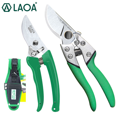 LAOA sécateur de jardin SK5 lame sécateur ensemble d'outils de jardin 7 