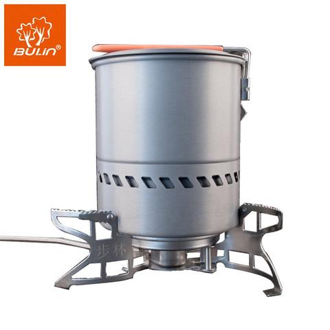 ENSEMBLE! BULIN BL100- B15 + S2400 camping extérieur cuisinière à gaz brûleur + 1,5l pot ► Photo 1/4