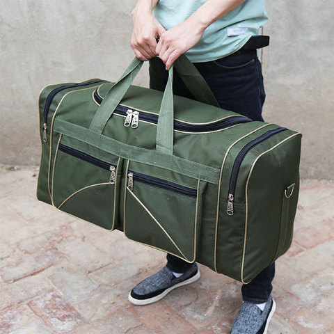 Multifonctionnel étanche hommes sac de voyage Design de luxe voyage Duffle grande capacité sac à main week-end sac nuit XA169K ► Photo 1/6