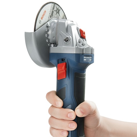 BOSCH 18V meuleuse Rechargeable GWS 180-LI meuleuse d'angle sans brosse bosch outil professionnel Portable découpeuse métal nu ► Photo 1/5