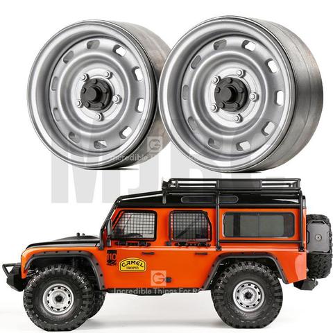 Moyeu de roue en métal 1.9 pouces, jante de verrouillage pour voiture sur chenilles 1/10 RC TRX4 Bronco RC4WD D90 D110 Axial SCX10 90046 JIMNY CFX VS4 4 pièces ► Photo 1/3