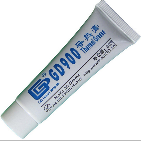 Graisse thermique GD900, 1 pièce, pour dissipateur thermique, processeur, plâtre, refroidissement à eau ► Photo 1/4