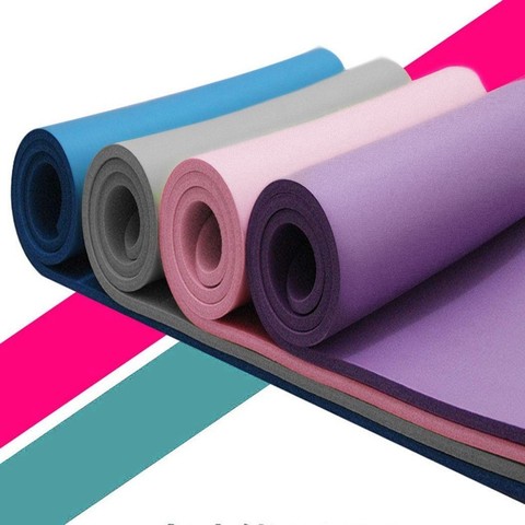 Tapis de Yoga Épais Et Durable Tapis de Yoga Anti-dérapant Sport Fitness Tapis de Tapis Antidérapant Pour Perdre Du Poids коврик на йоги ► Photo 1/6