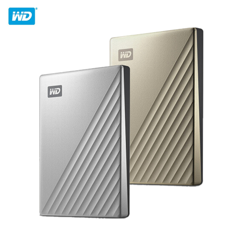 Western Digital – disque dur externe HDD de 4 to, 2 to, 1 to, 2.5 pouces, avec Ultra-cryptage, type-c, My passeport, Original ► Photo 1/6