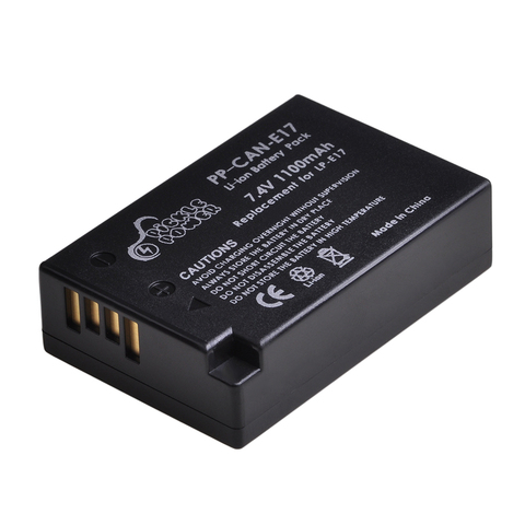 Batterie de caméra pour Canon EOS T6i 750D T6s 760D 800D M3 M5 8000D Kiss x8i, 1100mAh, LPE17 LP E17 LP-E17 ► Photo 1/3