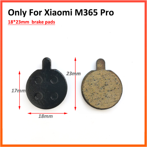 2 pièces plaquettes de frein pour Xiaomi M365 PRO Scooter électrique roue arrière Mijia Pro disque de frein plaques de Friction plaquettes Scooter accessoires ► Photo 1/6