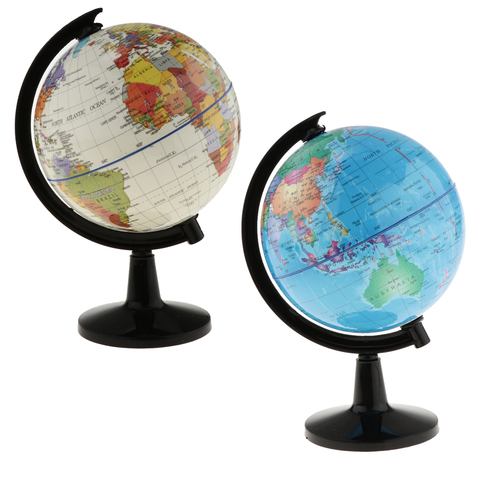 Globe du monde rotatif | Modèle de Globe du monde pour l'école, outils d'enseignement pour salle de classe ► Photo 1/6