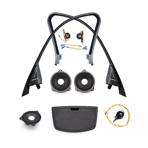 Haut-parleur de voiture, pour Bmw F30 série 3, Tweeter de porte avant, Console centrale, klaxon, avec garniture, coque de panneau ► Photo 1/6