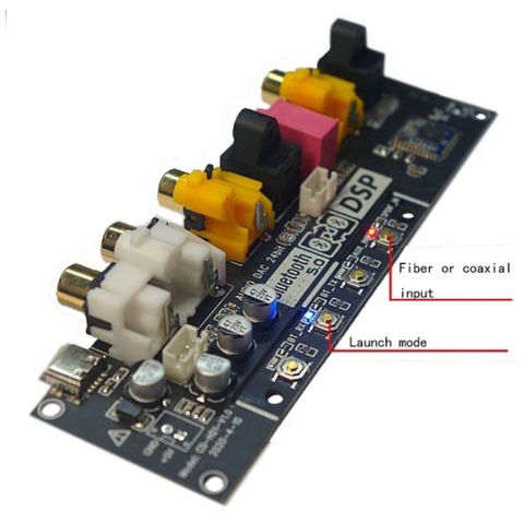 Adaptateur optique Coaxial numérique sans fil, carte DAC Bluetooth 5.0, 2 en 1, récepteur émetteur, Audio stéréo 3.5MM 24 bits 192K ► Photo 1/5