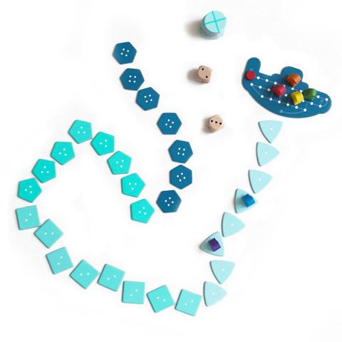 Jeu de plateau d'aventure pour enfant, Version anglaise, jouet sous-marin, confortable, simple, interactif et amusant ► Photo 1/6