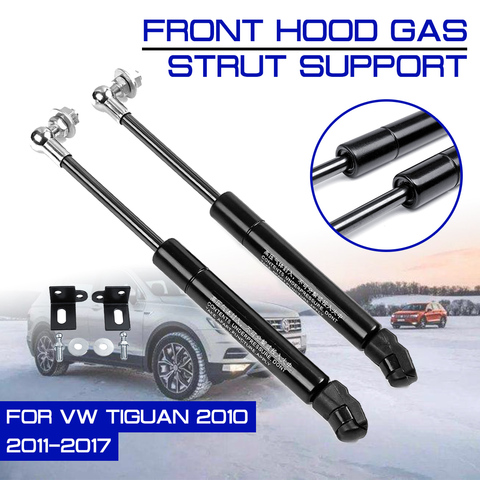 Capot avant de capot de capot de Refit de couverture de moteur pour Volkswagen VW Tiguan 2010-2017 ► Photo 1/6