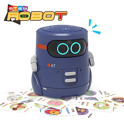 Robot intelligent Rc pour enfants, jouet électronique interactif, avec musique de danse et marche ► Photo 1/6