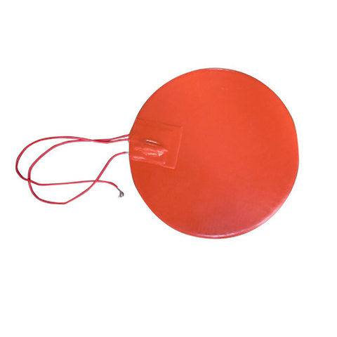 Coussin chauffant Flexible en Silicone, 12V 24V 220V 50 80 100 150 160 180 200 220 250mm OD, étanche, pour imprimante 3D, réservoir d'huile ► Photo 1/1