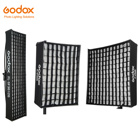 Godox FL-SF 3045/FL-SF 4060/FL-SF 30120/FL-SF 6060 Nid D'abeille Softbox pour FL60 FL100 FL150R FL150S lumière LED ► Photo 1/6