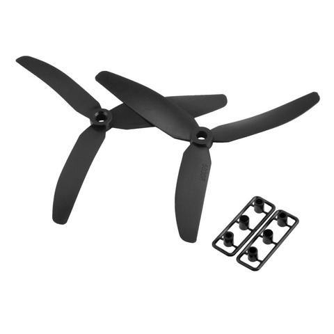 Hélice à 3 lames CW/CCW en plastique, 1 paire, 5030, pour avion RC, Quadcopter, pièce détachée, nouvelle collection ► Photo 1/6