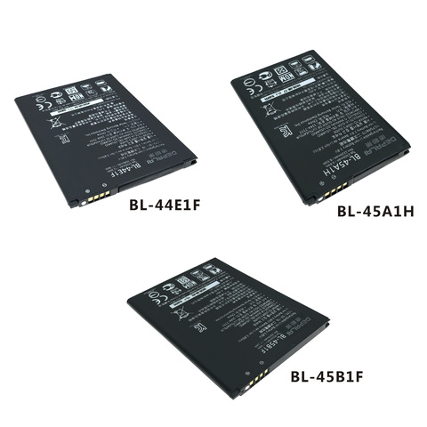 Batterie de téléphone BL-44E1F BL-45A1H BL-45B1F Pour LG V20 VS995 US996 LS997 K10 LTE F670L K S Q10 K420N V10 H960A H900 VS990 Batteries ► Photo 1/6