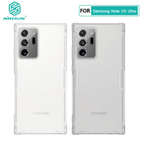 Coque en polyuréthane pour Samsung Galaxy Note20 Ultra 5G Nillkin Nature série couverture arrière souple pour Samsung Galaxy Note 20 Ultra étui ► Photo 1/6