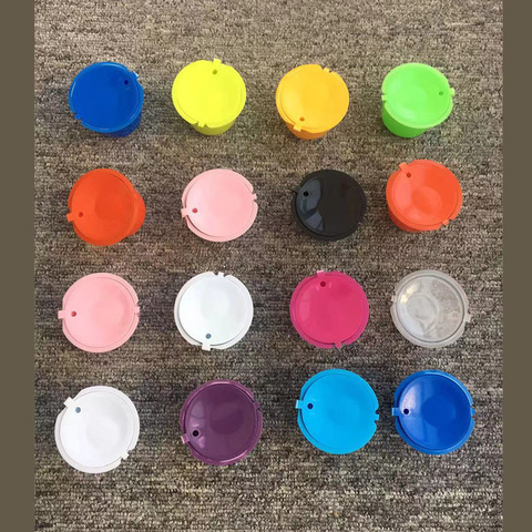 Dolce Gusto-Capsules de café réutilisables, en plastique, rechargeables, compatibles avec Dolce Gusto, filtres à café, multi-couleurs, 1 pièce ► Photo 1/6