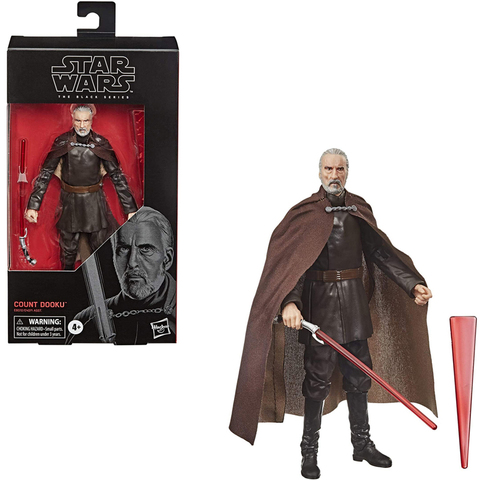 6 pouces Hasbro Star wars conde dooku boîte noire série Anime Figure modèle jouet cadeau pour les enfants ► Photo 1/6