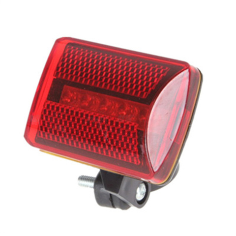 Ampoule de feu arrière rouge à 5 LED pour vélo de montagne, avertissement de sécurité, feux clignotants, accessoires de réflecteur ► Photo 1/6