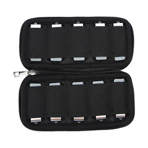 Étui de rangement de protection USB Flash lecteurs voyage support anti-poussière Portable fermeture à glissière Durable étui antichoc U disque sac ► Photo 1/6