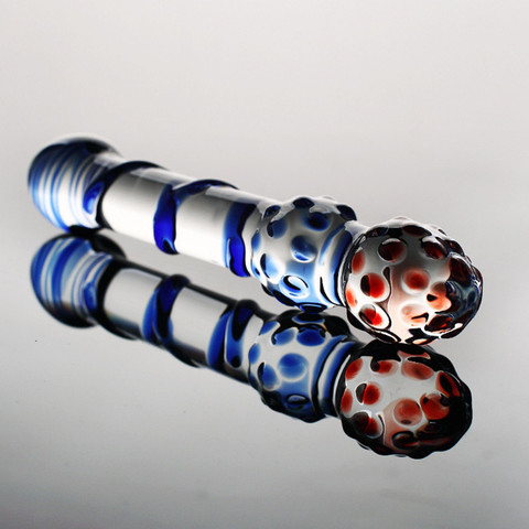 36mm Prex verre cristal artificiel gode Anal godemichet Anal pour hommes femmes Couples gays flirtant jouets sexuels produits d'intimité ► Photo 1/1