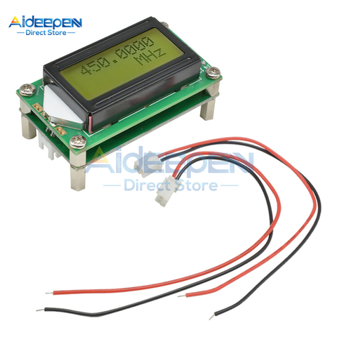 Compteur de fréquence numérique LCD, 9-12V, 1MHz-1.2GHz, RF, testeur, PLJ-0802-E, pour Radio amateur, 1-1200mhz, Kit de bricolage ► Photo 1/6